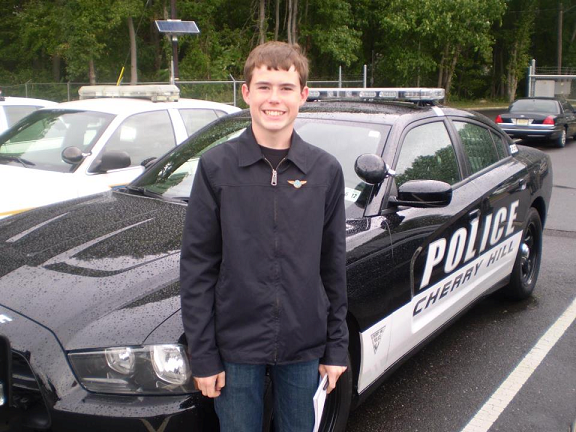 Reporter Justin Gick learns about the new police cars in Cherry Hill.