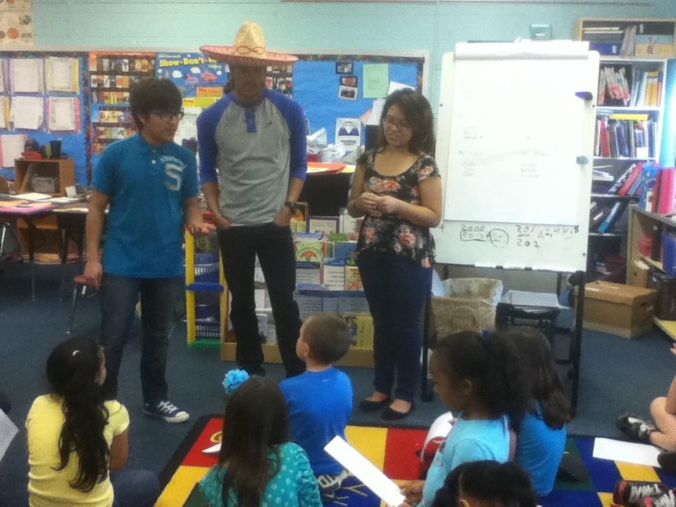 Spanish Heritage class participates in Biblioburro Project
