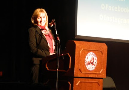 Lt. Governor Kim Guadagno Rocks her Socks at West!