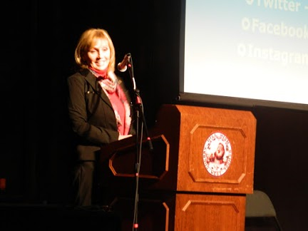 Lt. Governor Kim Guadagno Rocks her Socks at West!