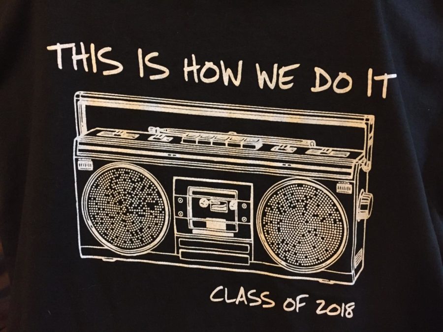 Class of 2018 T Shirt Design