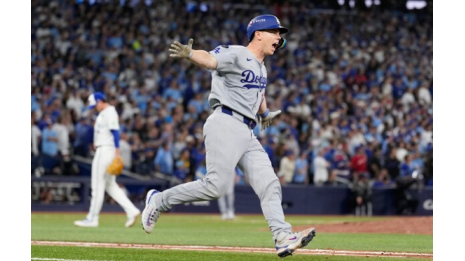 Will Smith puts the Dodgers on top in Extras
Photo credit: Via